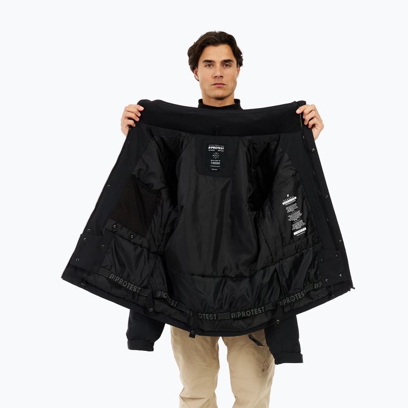 Giacca da snowboard uomo Protest PRTKajo true black 7