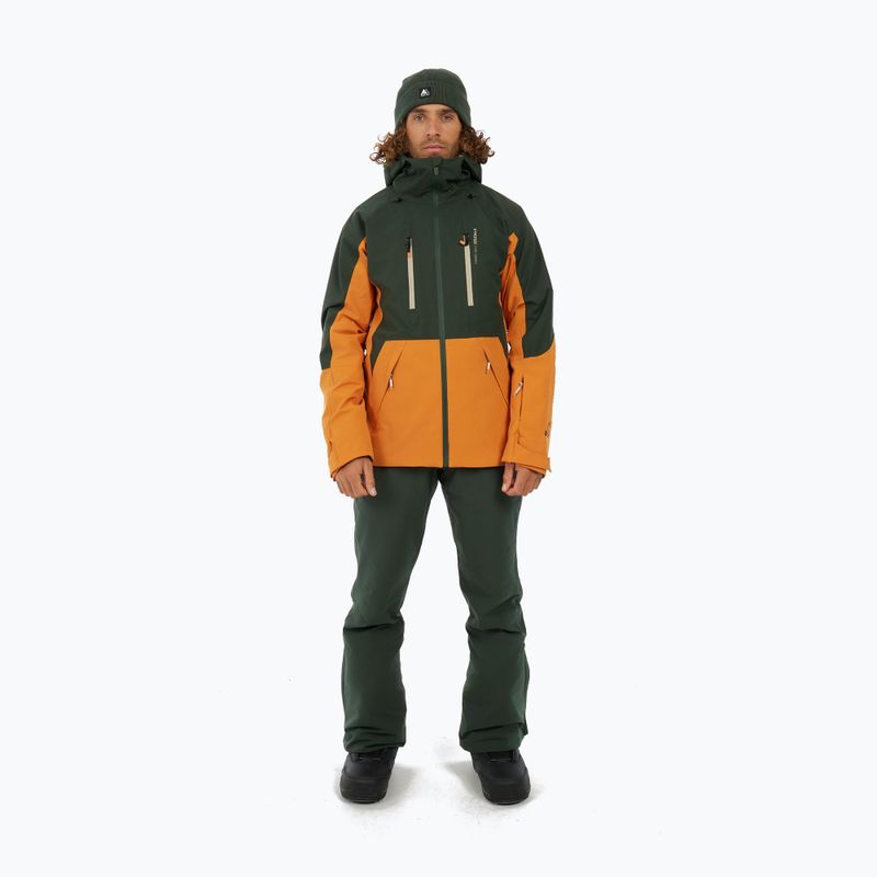 Giacca da snowboard uomo Protest PRTZoot caramel yellow 2