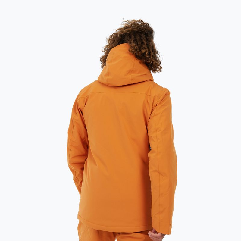 Giacca da snowboard uomo Protest PRTTimothy caramel yellow 3