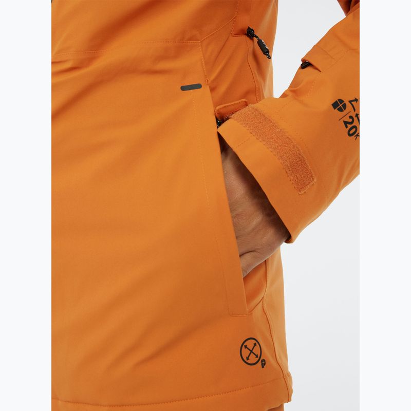 Giacca da snowboard uomo Protest PRTTimothy caramel yellow 7