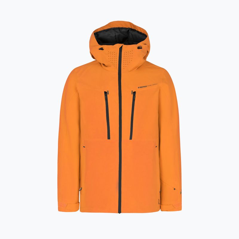 Giacca da snowboard uomo Protest PRTTimothy caramel yellow 9