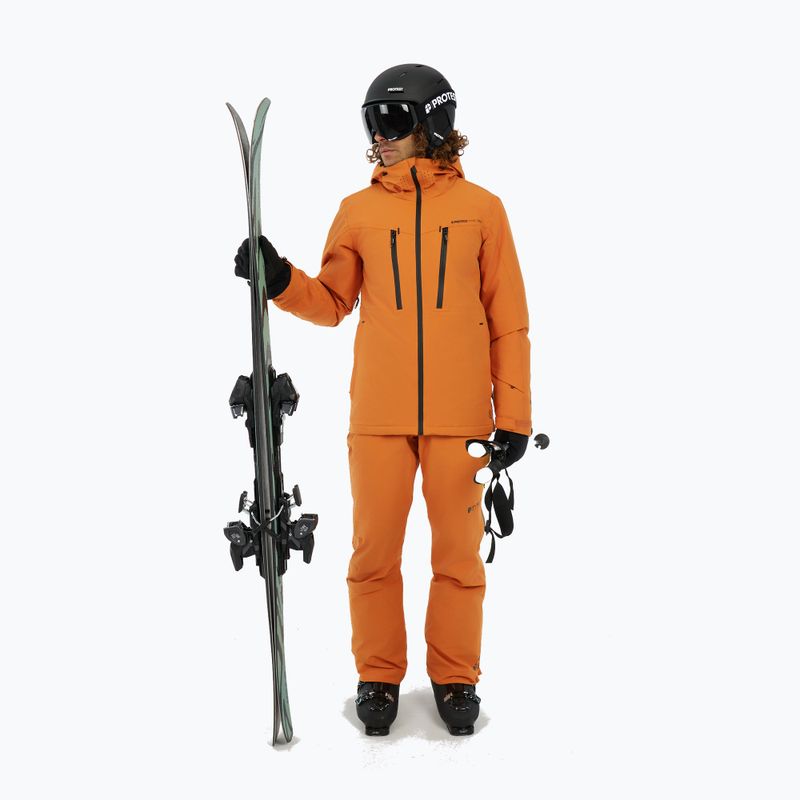 Giacca da snowboard uomo Protest PRTTimothy caramel yellow 11