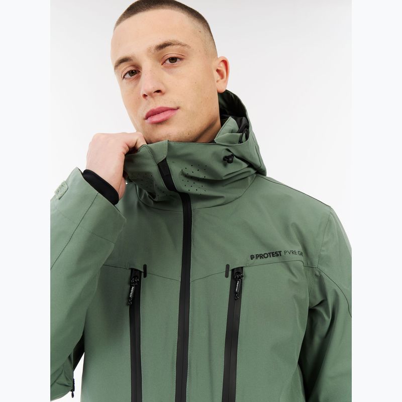Giacca da snowboard uomo Protest PRTTimothy aspen green 5