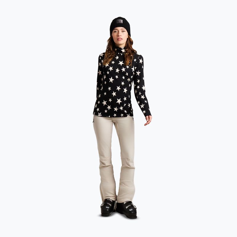 Pile donna Protest PRTSwana 1/4 Zip Active true black 2