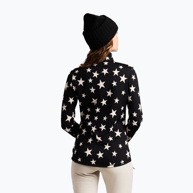 Pile donna Protest PRTSwana 1/4 Zip Active true black 5