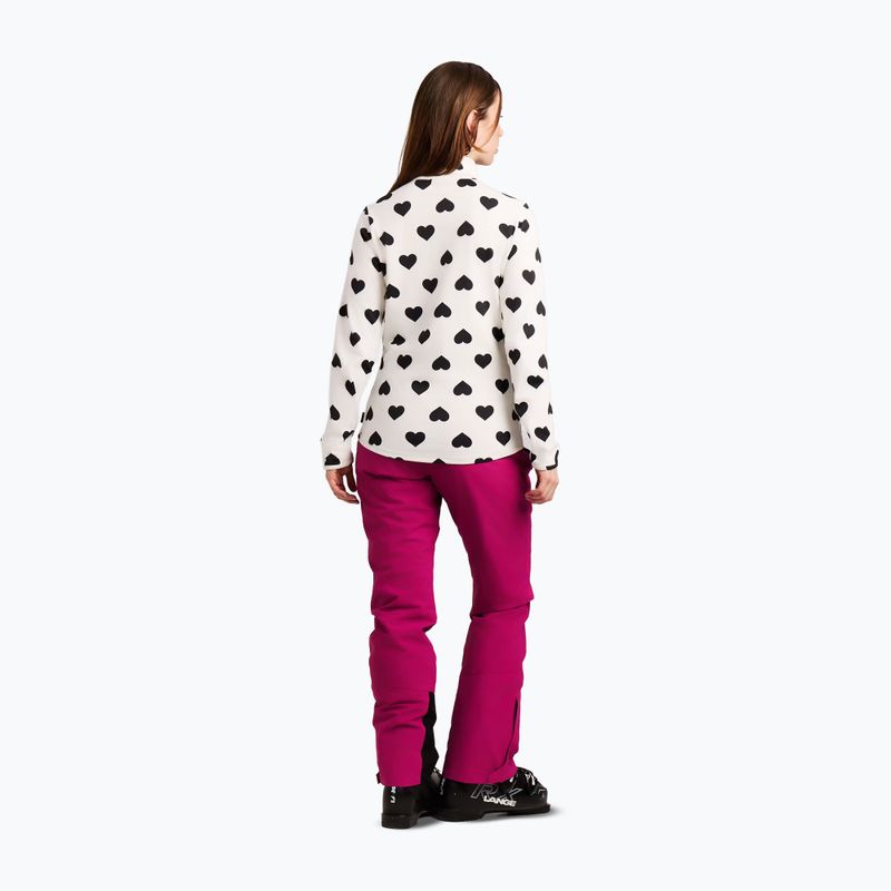 Pile donna Protest PRTSwana 1/4 Zip Active seashelloffwhite 3