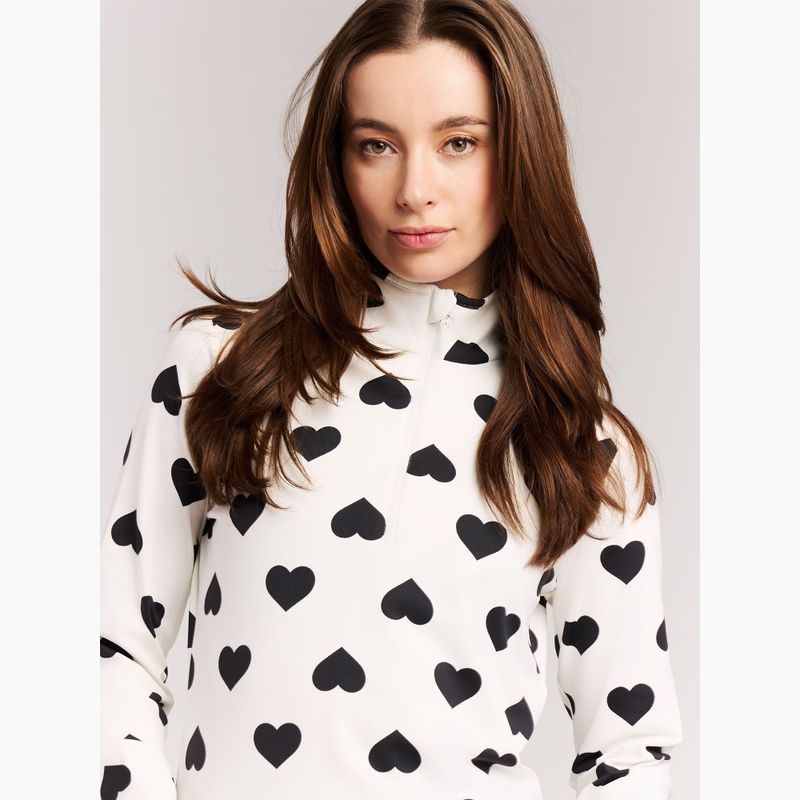 Pile donna Protest PRTSwana 1/4 Zip Active seashelloffwhite 5