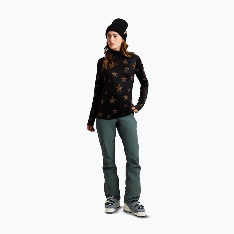 Pile donna Protest PRTSwana 1/4 Zip Active fudgecamel 2