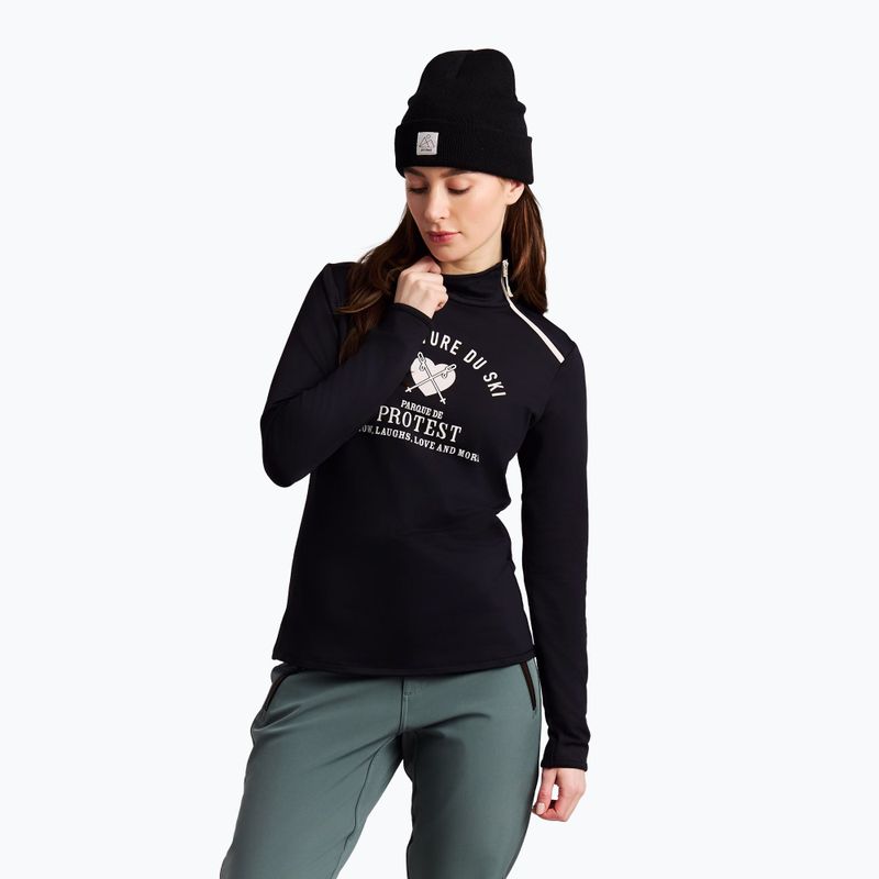 Longsleeve da donna Protest PRTHolker Active true black 4