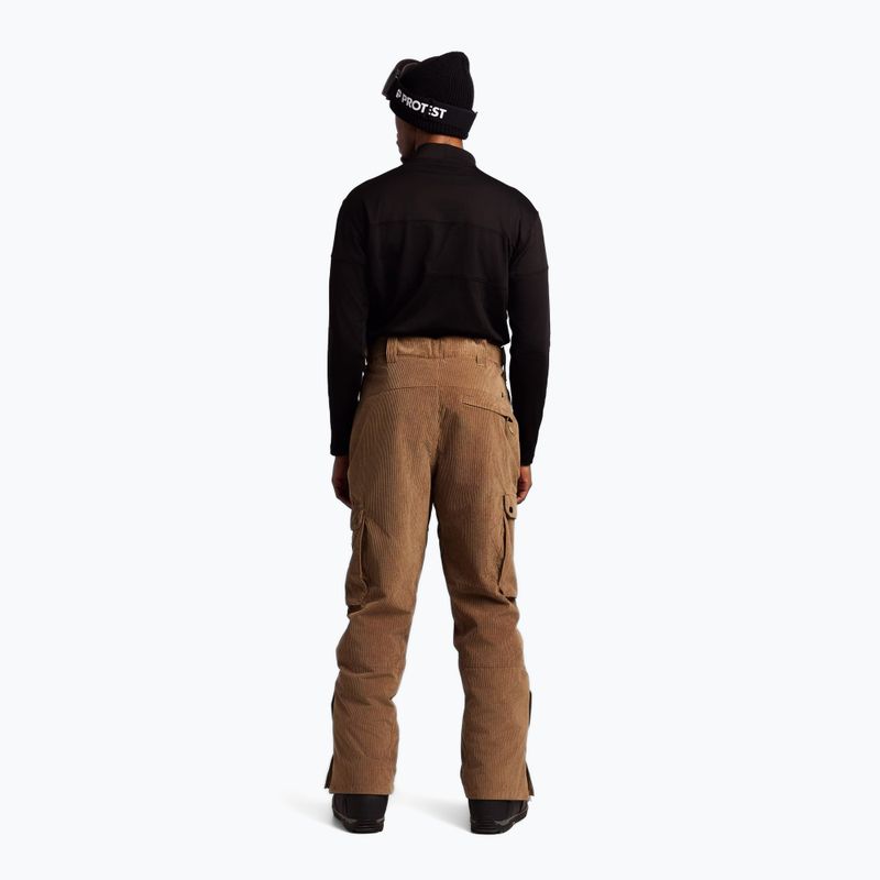 Pantaloni da snowboard da uomo Protest PRTJoss sandy brown 3