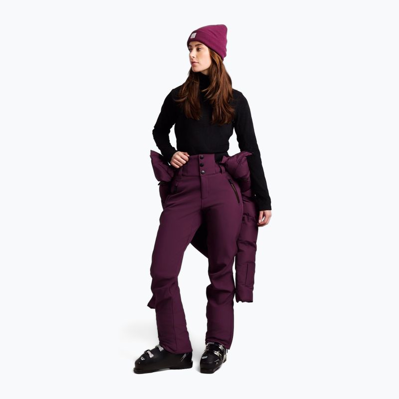 Tuta da sci da donna Protest PRTBuena Zipshift current purple 4