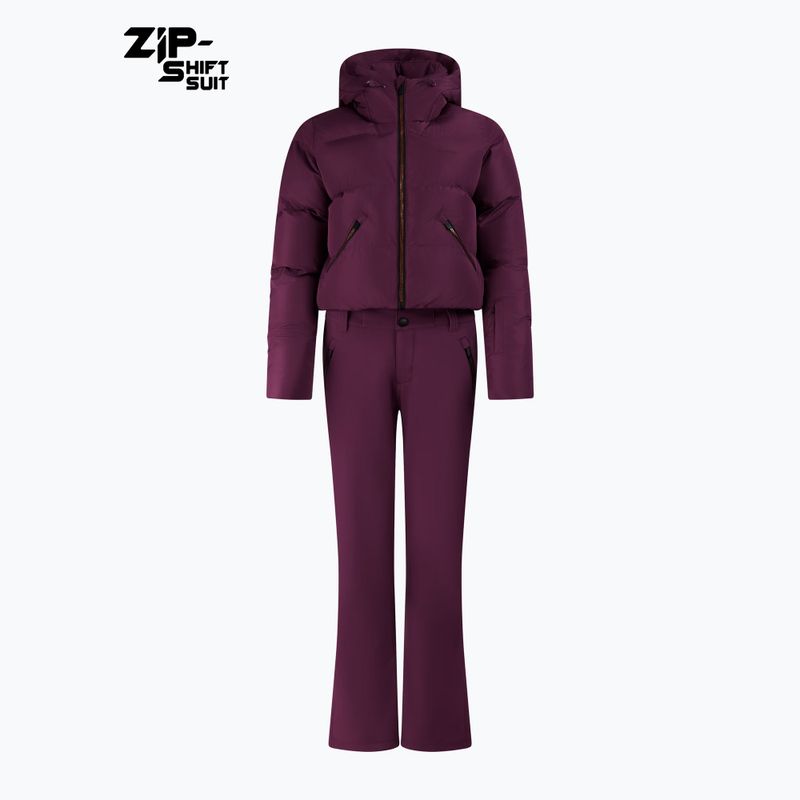 Tuta da sci da donna Protest PRTBuena Zipshift current purple 8