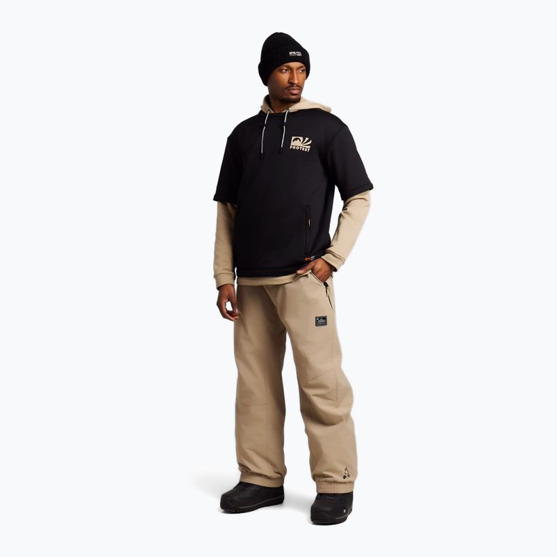 Felpa da snowboard uomo Protest PRTWodson Riding true black 2
