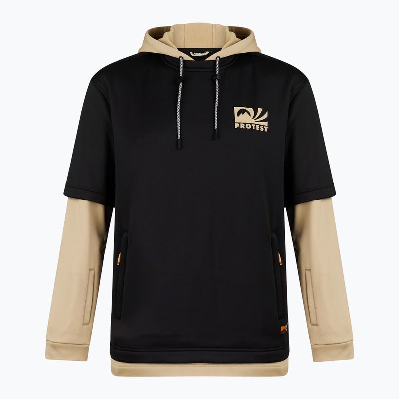 Felpa da snowboard uomo Protest PRTWodson Riding true black 6