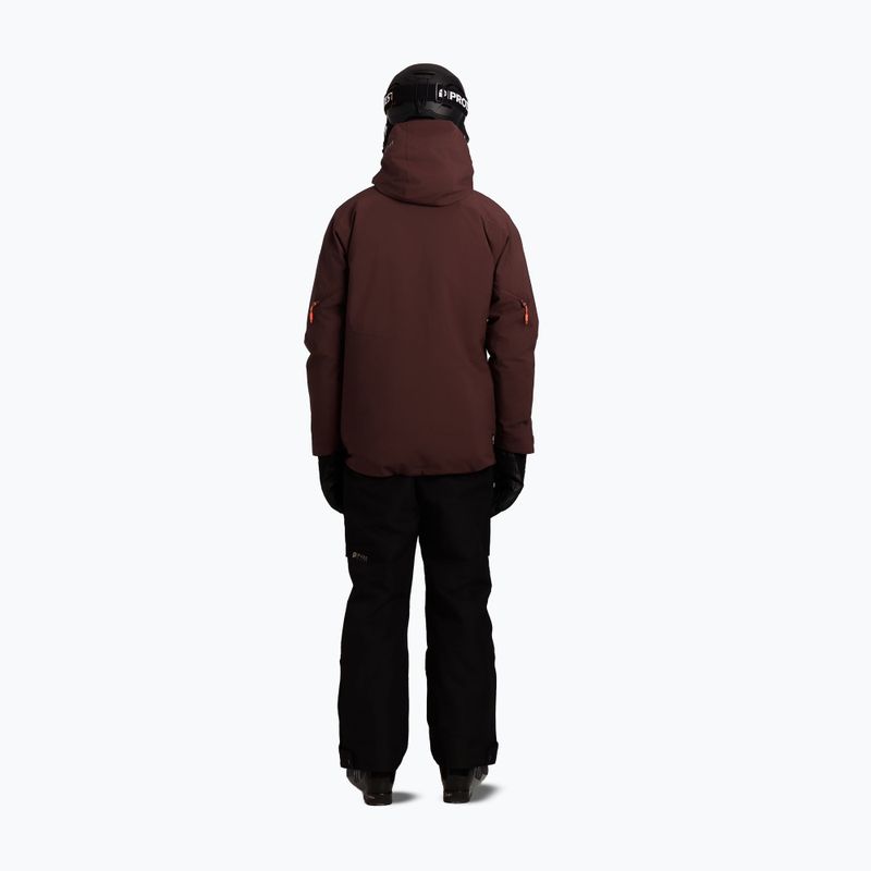 Giacca da snowboard uomo Protest PRTOffset pecanred 3