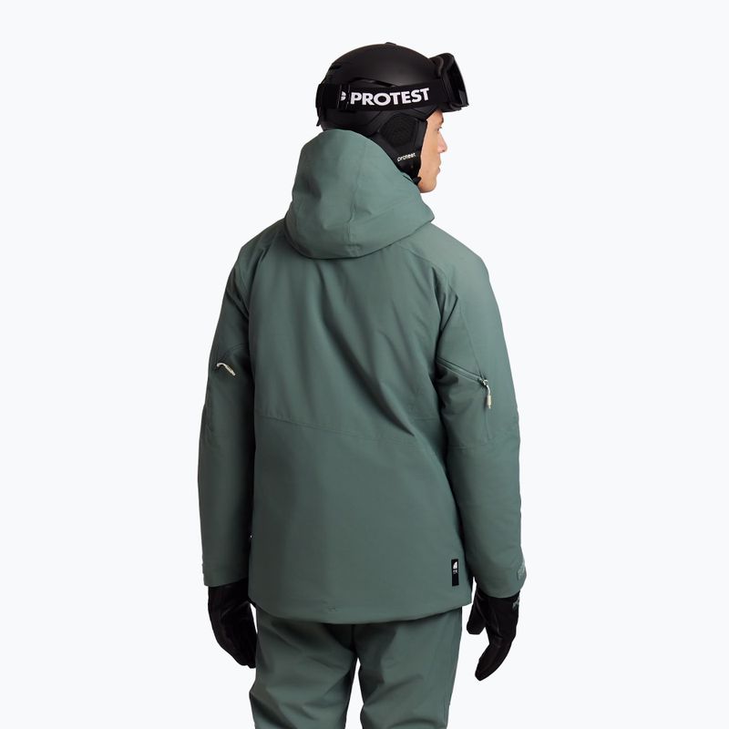 Giacca da snowboard uomo Protest PRTOffset evergreen 5