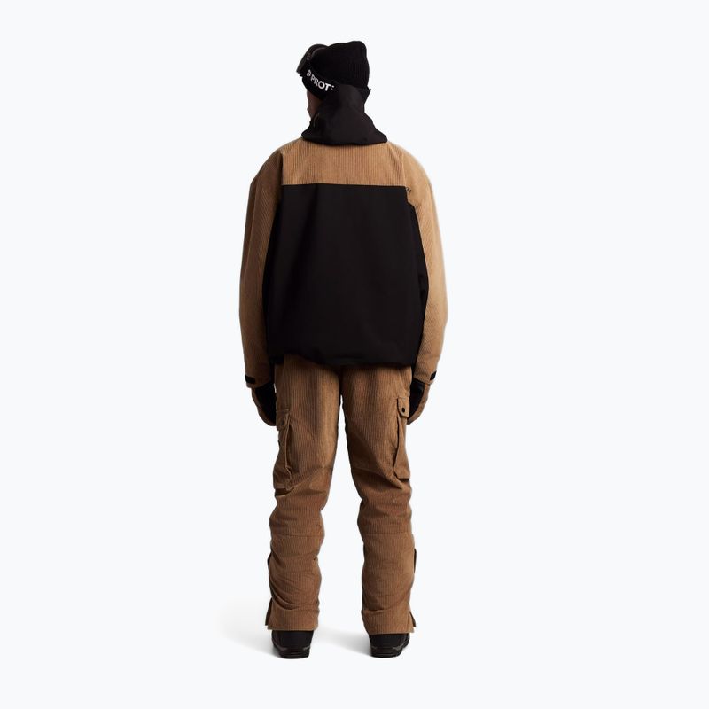 Giacca da snowboard uomo Protest PRTDalwood sandy brown 3