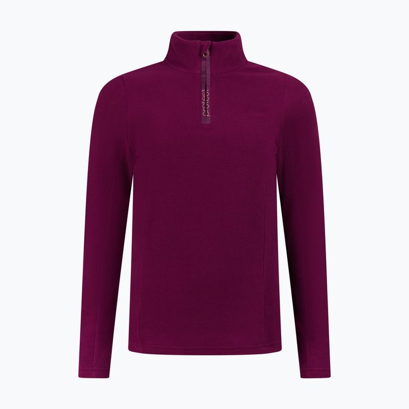 Pile donna Protest PRTRemutez 1/4 Zip Active current purple 6