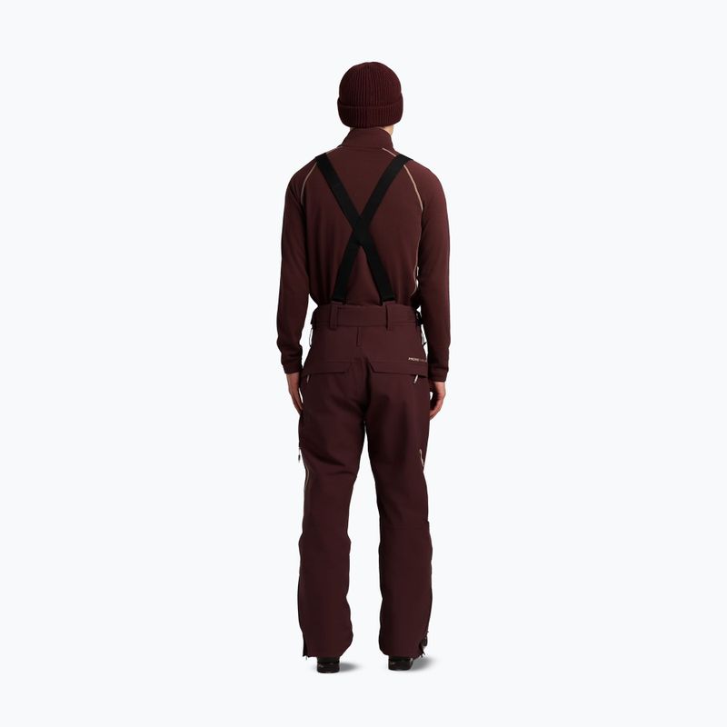 Pantaloni da snowboard da uomo Protest PRTMikado pecanred 3