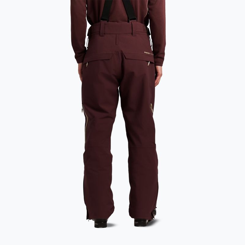 Pantaloni da snowboard da uomo Protest PRTMikado pecanred 4