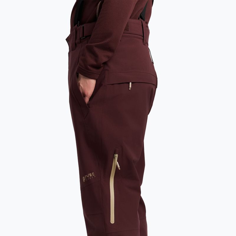 Pantaloni da snowboard da uomo Protest PRTMikado pecanred 5