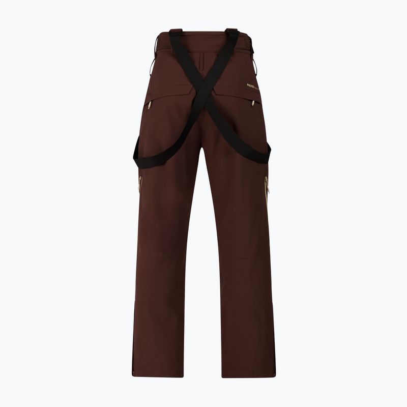 Pantaloni da snowboard da uomo Protest PRTMikado pecanred 7
