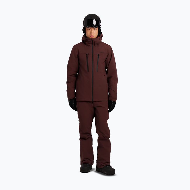 Giacca da snowboard uomo Protest Prttimothy pecanred 2