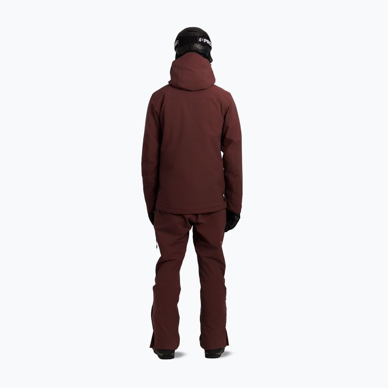 Giacca da snowboard uomo Protest Prttimothy pecanred 3