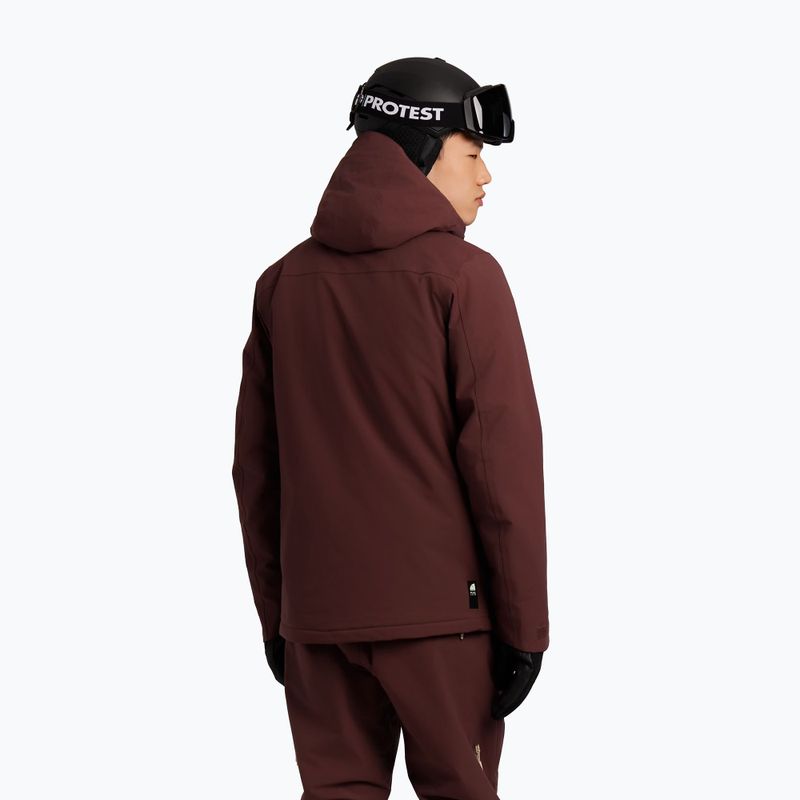 Giacca da snowboard uomo Protest Prttimothy pecanred 5