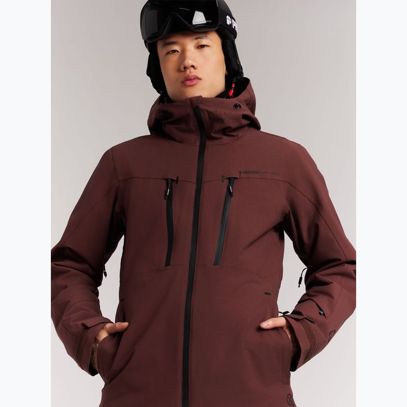 Giacca da snowboard uomo Protest Prttimothy pecanred 6