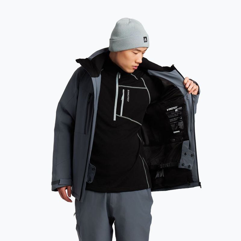 Giacca da snowboard uomo Protest Prttimothy basaltgrey 6