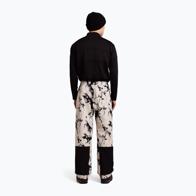 Pantaloni da snowboard da uomo Protest PRTLutony kitoffwhite 3