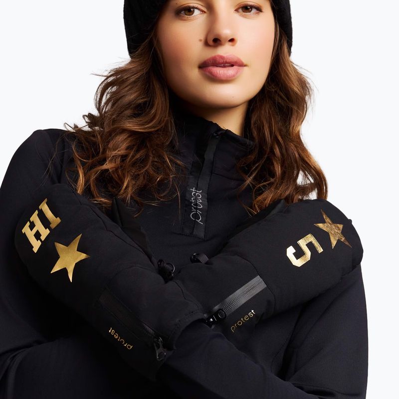 Guanti da snowboard da donna Protest PRTRight true black 3