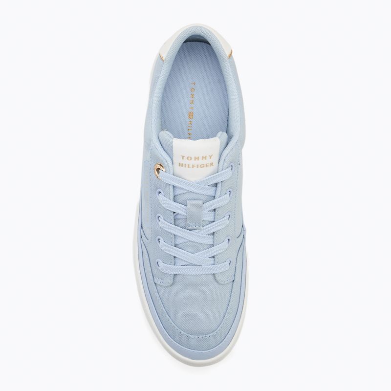 Tommy Hilfiger Essential Vulc Textile scarpe da ginnastica da donna breezy blue 5