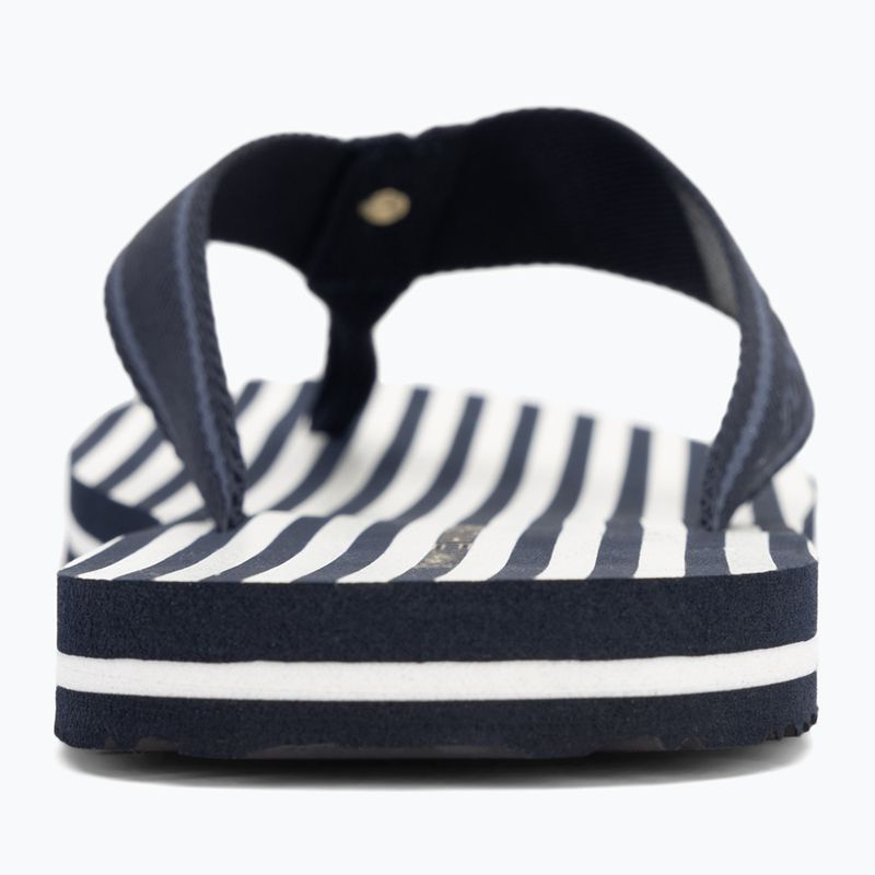 Tommy Hilfiger infradito donna Stripes Beach Sandal blu spaziale 6