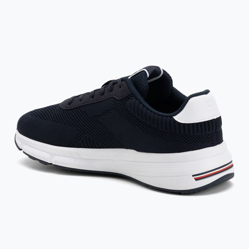 Tommy Hilfiger scarpe da uomo Lightweight RWB Knit desert sky 3