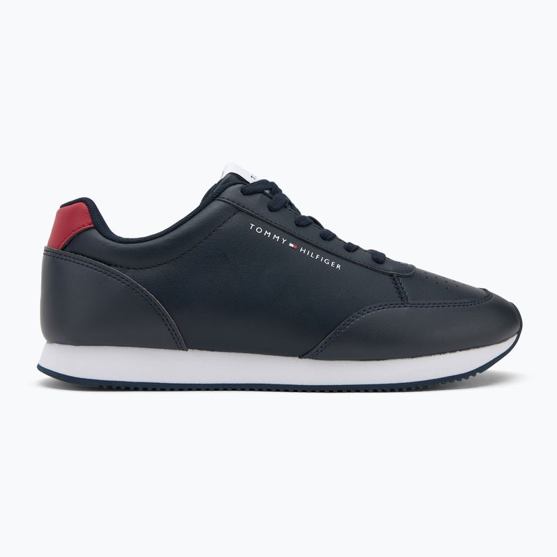 Tommy Hilfiger Lo Runner Pu Mix desert sky scarpe da uomo 2