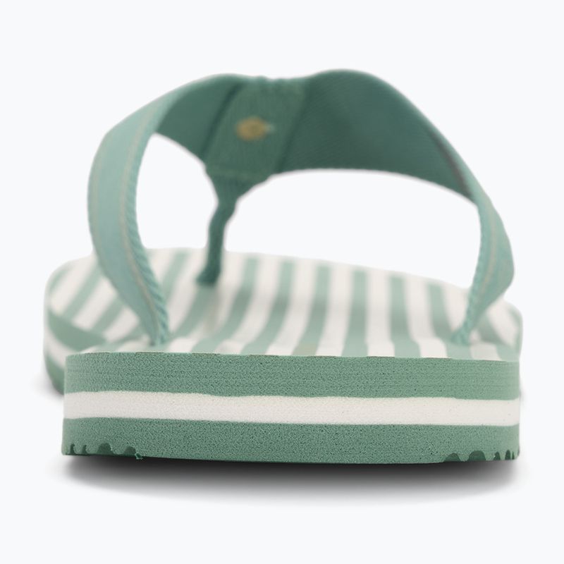Tommy Hilfiger donna Stripes Beach Sandal infradito verde affascinante 6