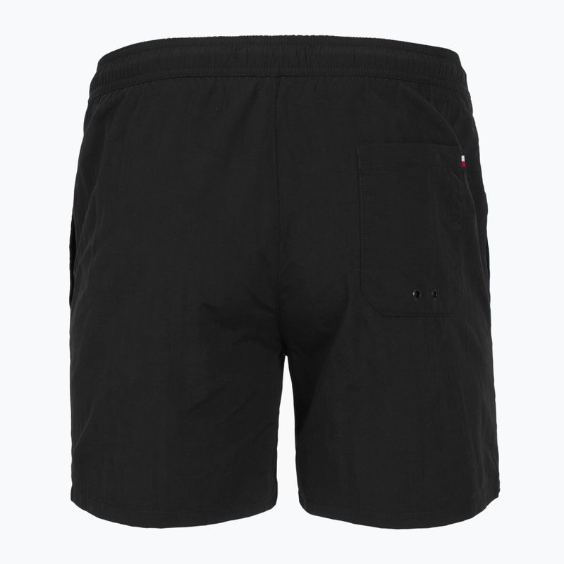 Pantaloncini da bagno Tommy Hilfiger da uomo UM0UM03477 nero 2