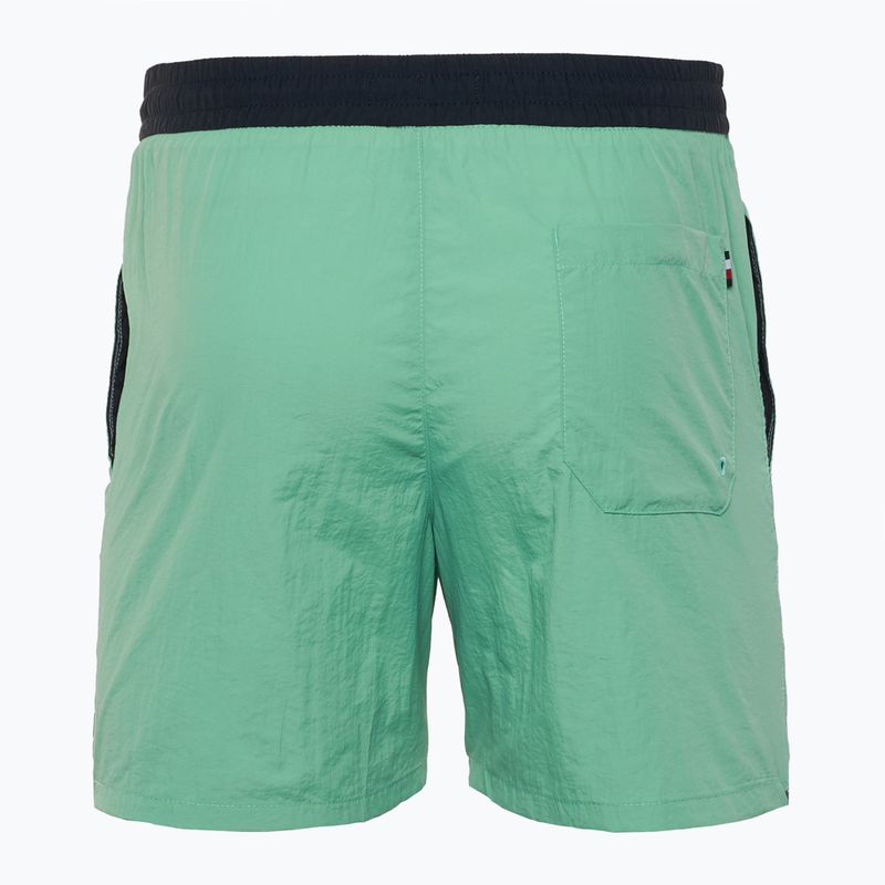 Tommy Hilfiger Uomo Pantaloncini da bagno con coulisse media verde forte 2