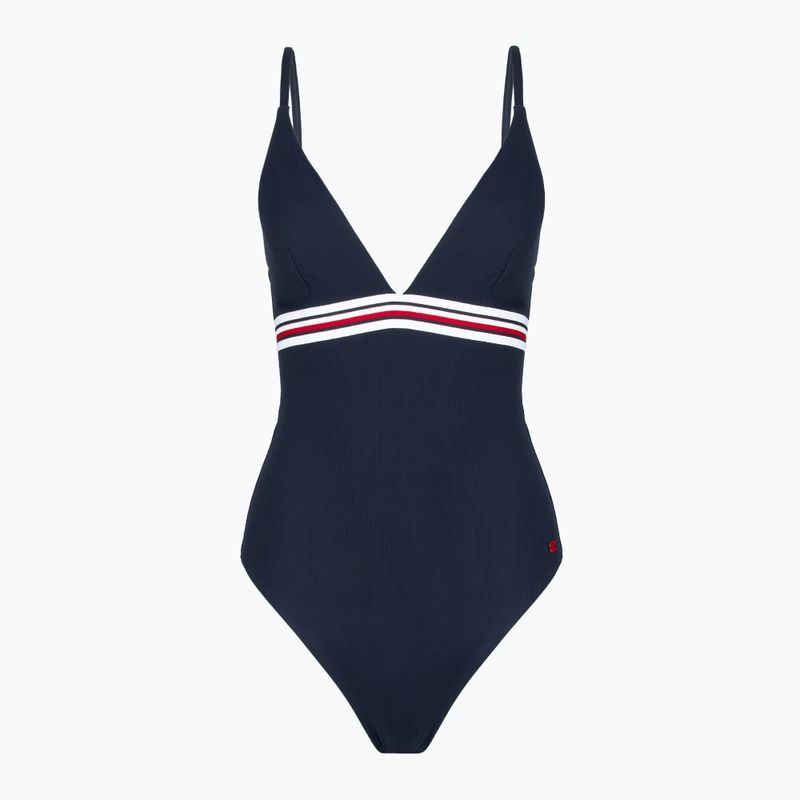 Tommy Hilfiger donna Triangolo One Piece Rp Ext costume da bagno dark night navy