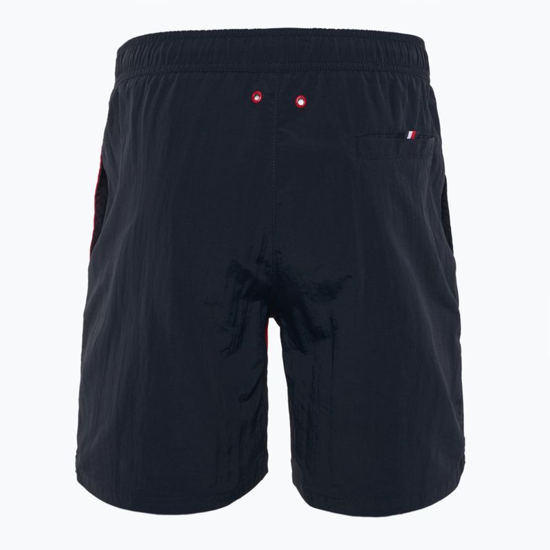 Tommy Hilfiger Uomo Pantaloncini da bagno lunghi con coulisse Diag Su desert sky 2