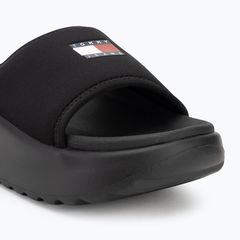 Tommy Jeans scivolo piscina Comfy donna nero 7