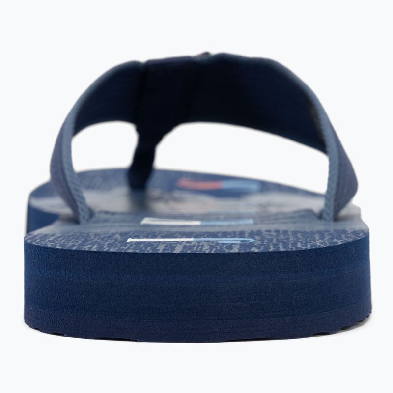 Tommy Jeans Elevated Beach Sandal Uomo infradito blu velluto 6