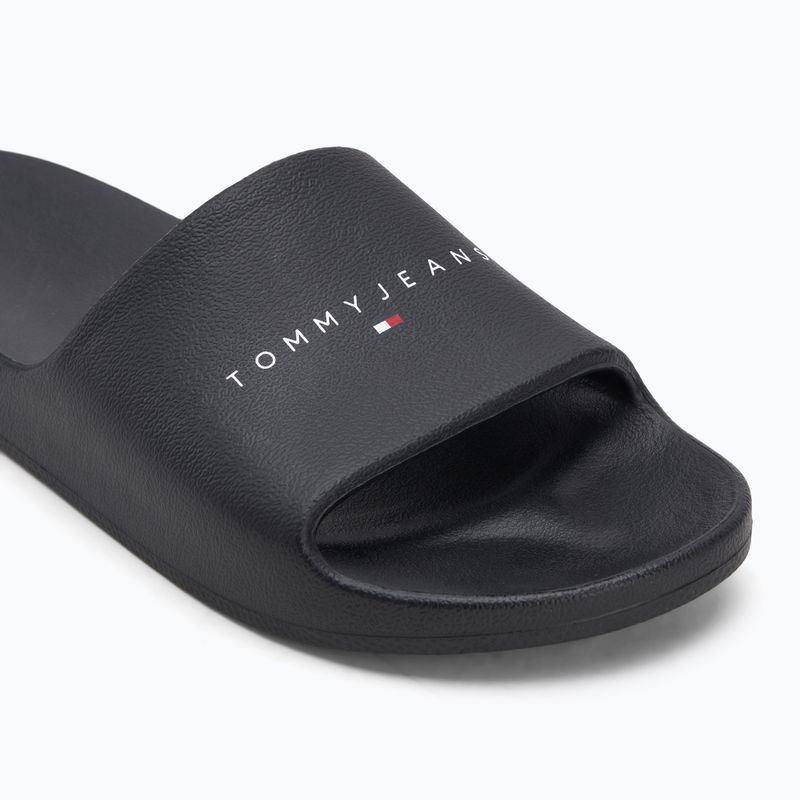 Tommy Jeans Basic Sandal infradito uomo nero 7