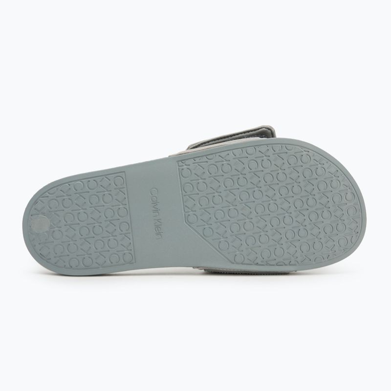 Calvin Klein infradito uomo HM0HM01437 Adj Pool Slide TPU granito road 4