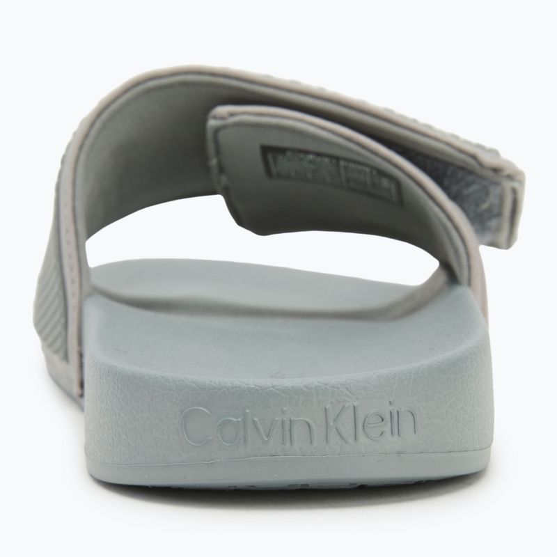 Calvin Klein infradito uomo HM0HM01437 Adj Pool Slide TPU granito road 6