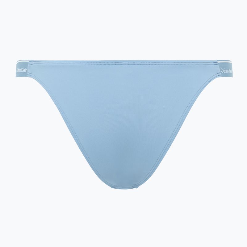 Calvin Klein slip da bagno KW0KW02732 Bikini Delta curvo in denim sbiadito 2