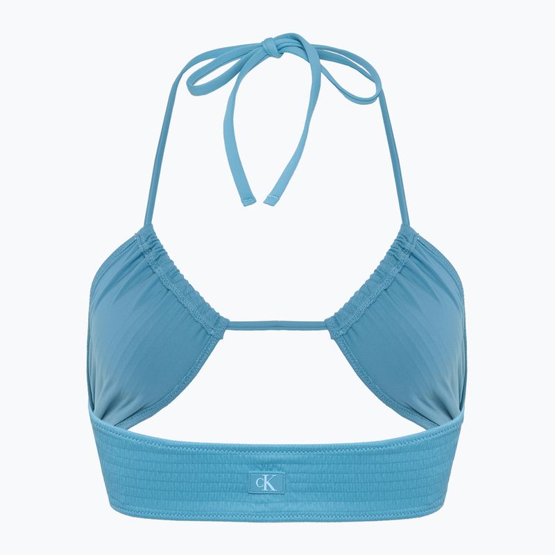 Calvin Klein top da bagno KW0KW02726 Bralette blu adriatico 2