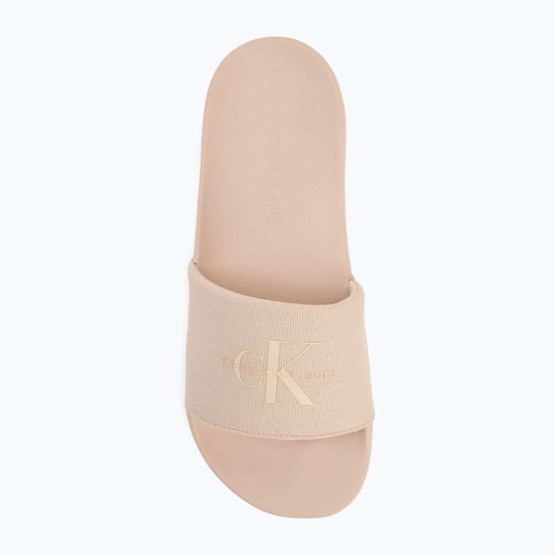 Calvin Klein infradito donna YW0YW01835 Slide Monogram Wn triple whisper pink 5